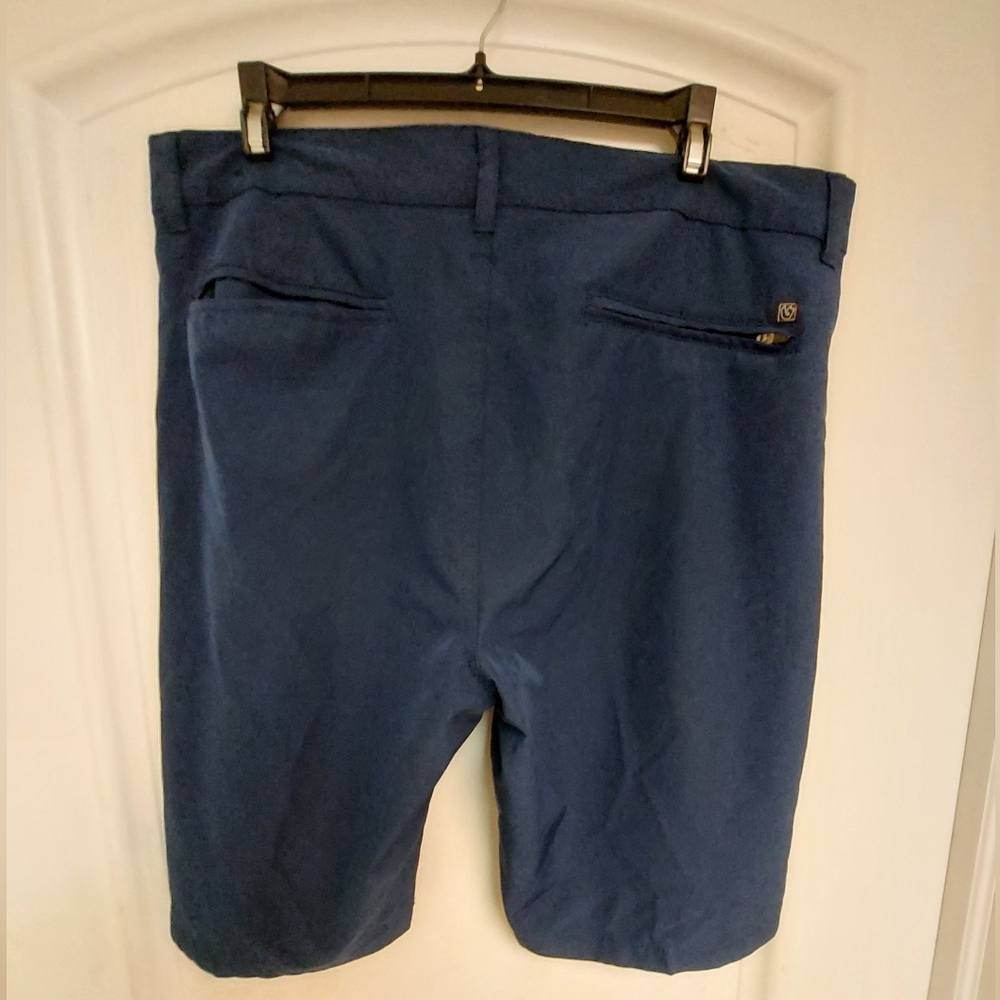 SET OF 2 BURNSIDE DRI-FIT LIGHTWEIGHT BLUE  & GRAY CARGO BOARD SHORTS LARGE - Picture 3 of 8